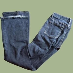 Harper mid rise Dark wash bootcut denim jeans